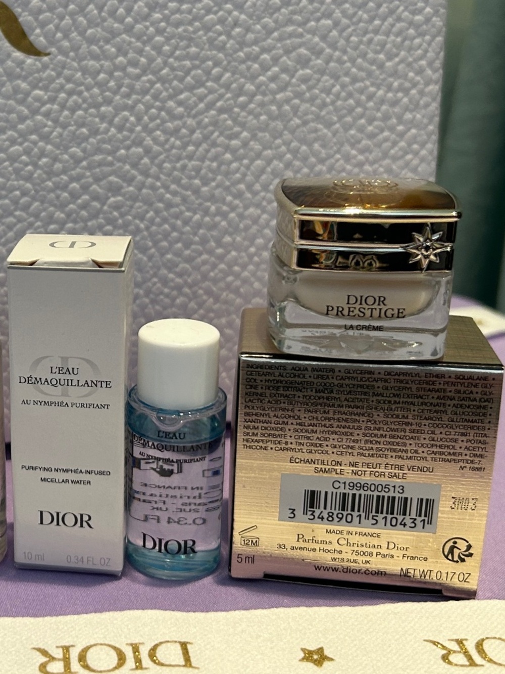 Dior Totale and Prestige Mini Beauty Bundle Travelsize NIB - Picture 4 of 6